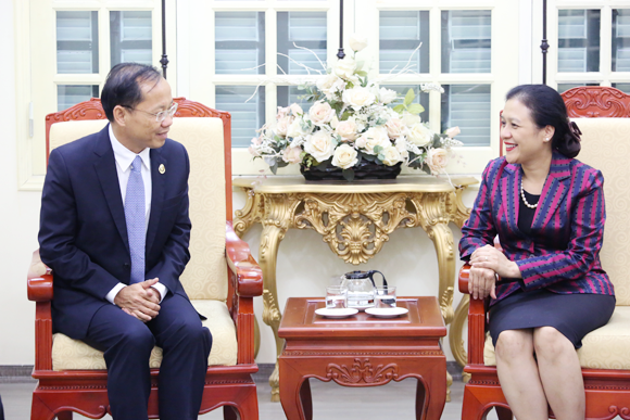Tân Đại sứ Campuchia tại Việt Nam gửi thư chúc Đại hội VI của VUFO thành công