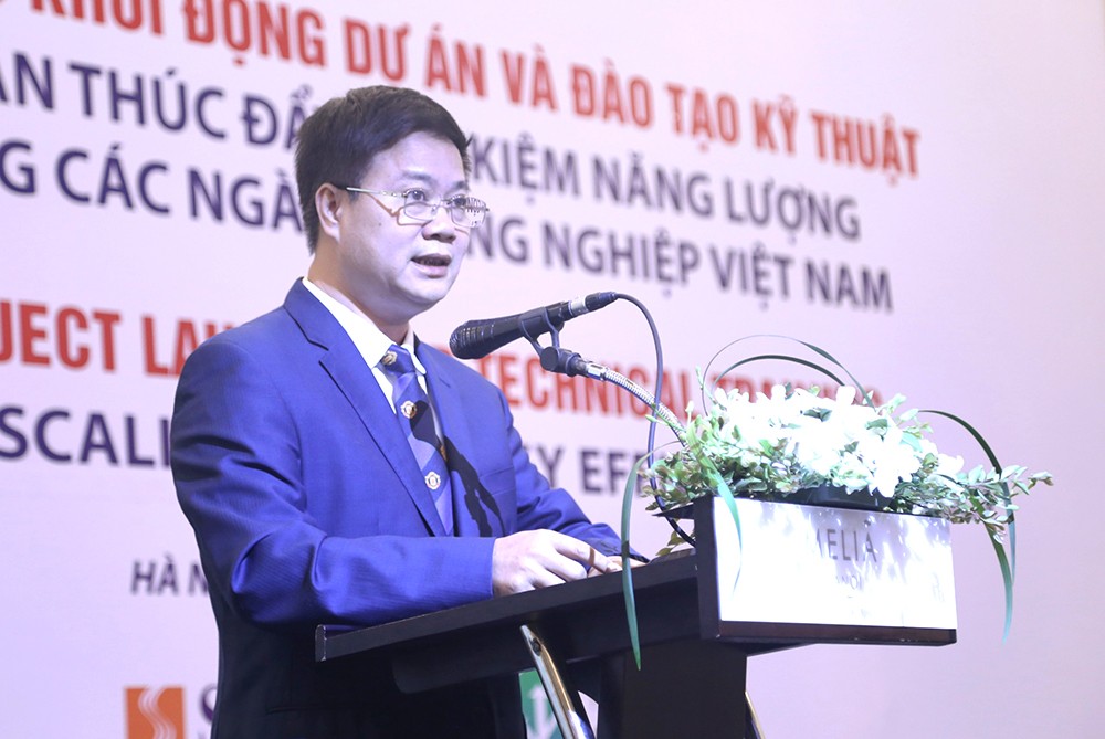 Ông Chu Bá Thi, chuyên gia Năng lượng cao cấp của Ngân hàng Thế giới chia sẻ tại Hội thảo. Ảnh: Bộ Công Thương