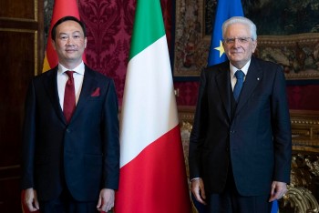 Italia coi trọng phát triển quan hệ đối tác chiến lược với Việt Nam