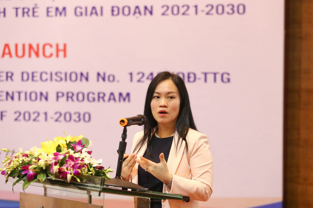 Bà Đoàn Thị Thu Huyền, Giám đốc quốc gia Tổ chức Vận động chính sách y tế toàn cầu tại Việt Nam