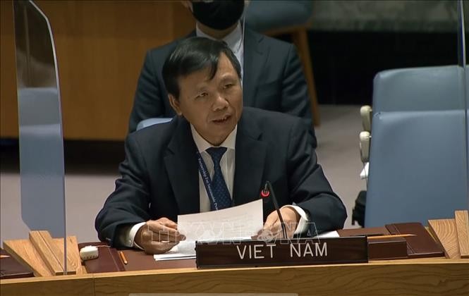Đại sứ, Trưởng phái đoàn Việt Nam tại LHQ Đặng Đình Quý (Ảnh: TTXVN)