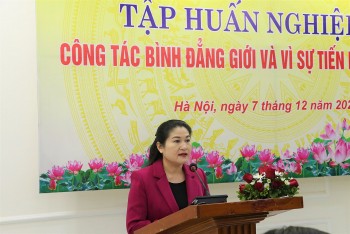long ghep binh dang gioi vao cac chinh sach ho tro nguoi dan