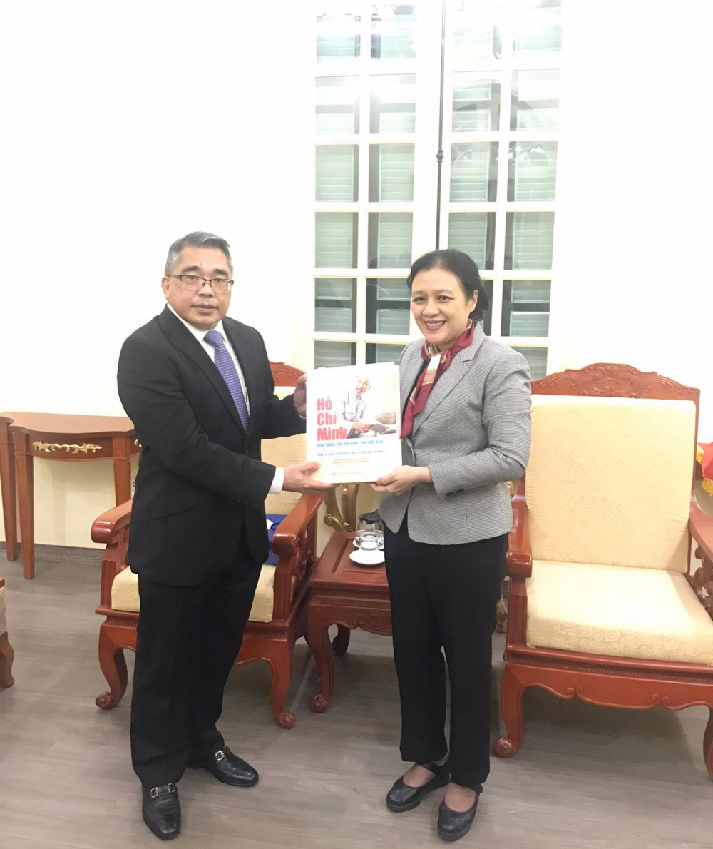 Đại sứ Philippines tại Việt Nam: Muốn hợp tác với VUFO, các hội thành viên để thực tế hóa và làm sâu sắc thêm quan hệ nhân dân hai nước