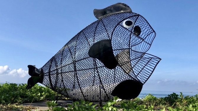 du an bong an rac lan dau tien xuat hien tai bai bien da nang