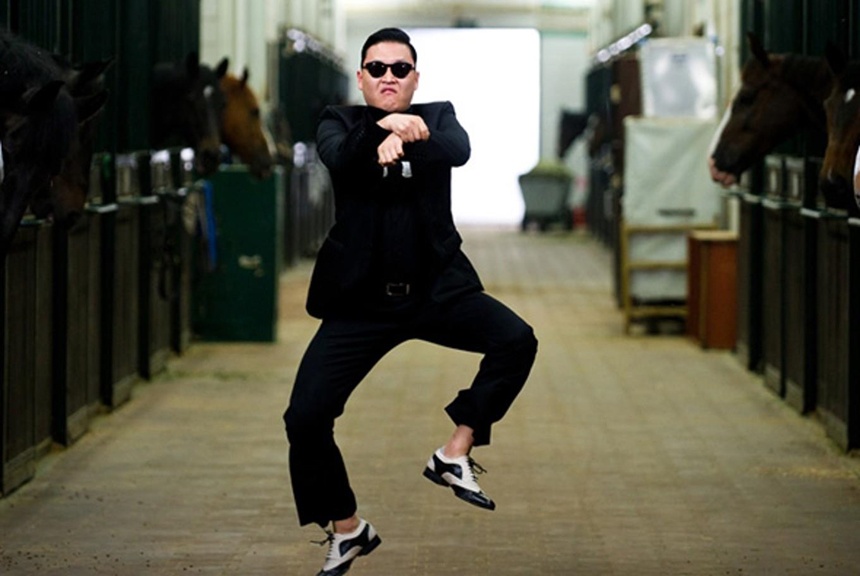 dieu nhay ngo ngan gangnam style va su cay dang o ky sinh trung