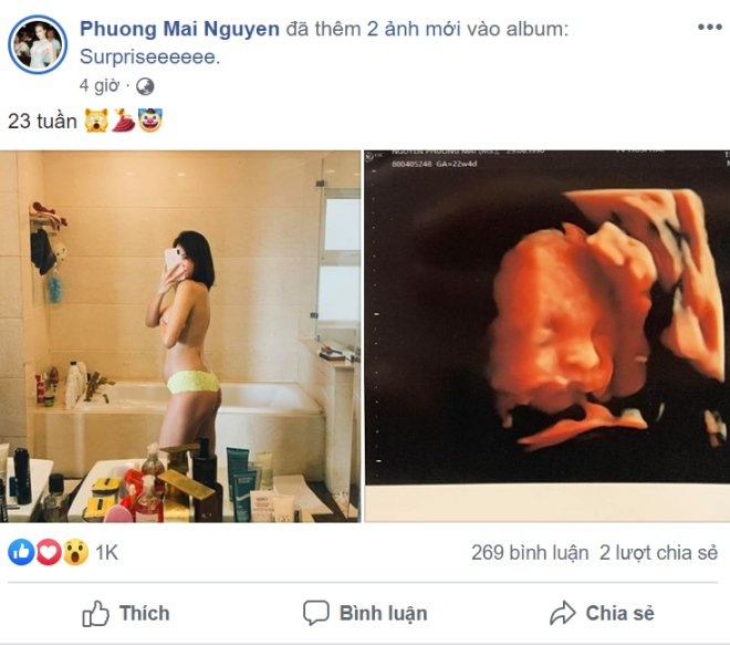 facebook sao viet hom nay 58 nha phuong lan dau cong khai chuyen sinh con