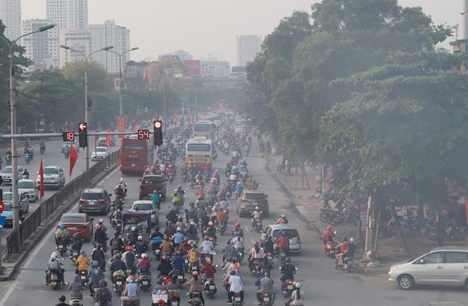 bo tai nguyen moi truong chi ra nguyen nhan o nhiem khong khi o ha noi va tphcm