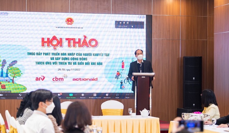 Bộ LĐTBXH Nguyễn Văn Hồi phát biểu tại hội nghị.