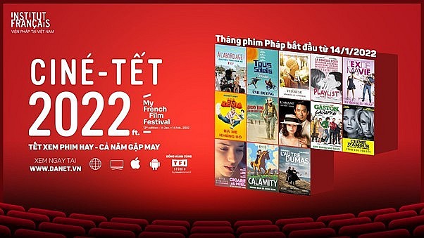 Như một hoạt động thường niên với sự hợp tác và tài trợ từ Viện Pháp, DANET chiêu đãi tháng phim đặc biệt dành tặng cho mọi đối tượng khán giả toàn quốc với 13 bộ phim đa dạng về đề tài thể loại và phù hợp với không khí lễ hội của mùa Tết Nguyên Đán đang đến gần.
