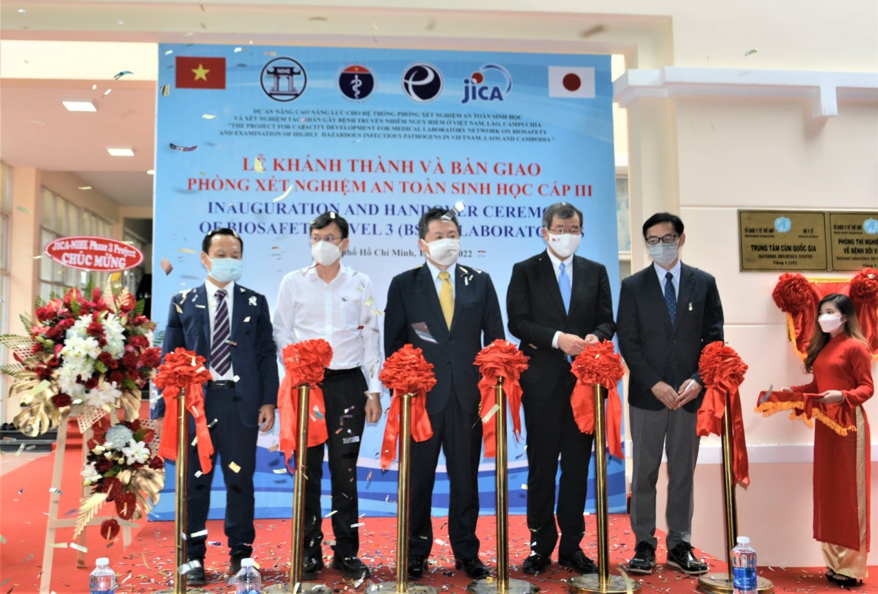 JICA hỗ trợ xây phòng thí nghiệm an toàn sinh học cấp độ 3