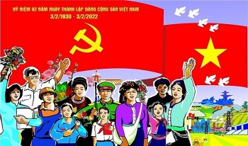 Điện mừng kỷ niệm 92 năm thành lập Đảng Cộng sản Việt Nam