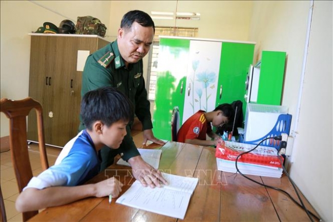 Mái ấm Biên phòng - chắp cánh ước mơ xanh