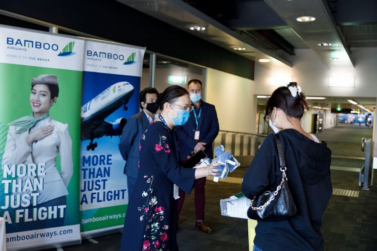 Tuyến bay thẳng từ Melbourne, Australia đến Sân bay Quốc tế Tân Sơn Nhất, TPHCM của Hãng hàng Không Bamboo Airways đã giúp rút ngắn thời gian di chuyển giữa hai thành phố xuống còn hơn 8 giờ bay.