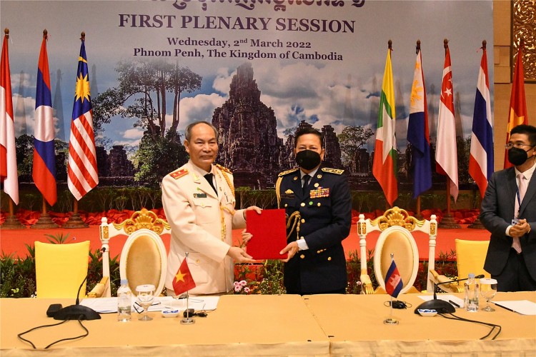 Lễ bàn giao chức chủ tịch Hội nghị ASEANAPOL.