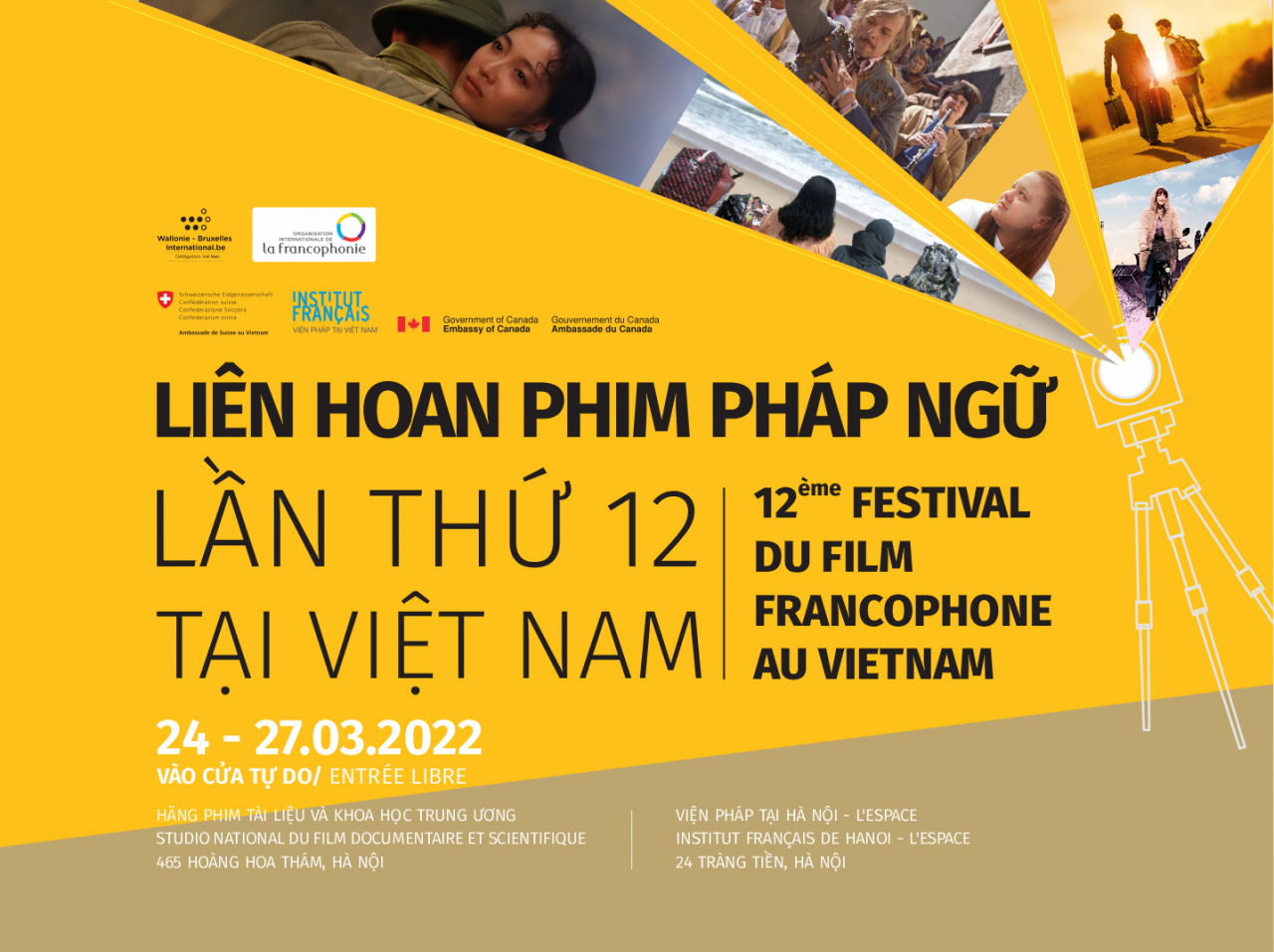 Cơ hội xem miễn phí 6 bộ phim Pháp ngữ đặc sắc tại Việt Nam