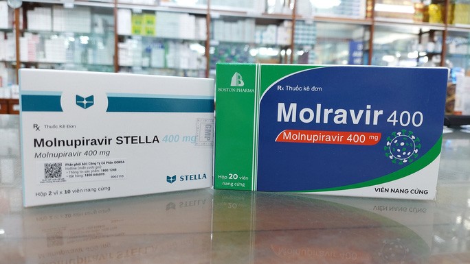 2 loại thuốc kháng virus Molnupiravir được Bộ Y tế cấp phép sản xuất tại Việt Nam.