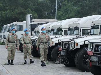 Đội Công binh số 1 sẵn sàng tham gia nhiệm vụ gìn giữ hòa bình của Liên hợp quốc