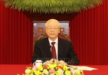 Tổng Bí thư Nguyễn Phú Trọng điện đàm cấp cao với Thủ tướng Liên bang Đức