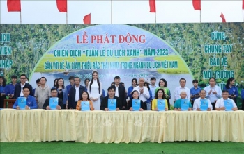 Ninh Bình: Phát động chiến dịch "Tuần lễ du lịch xanh"