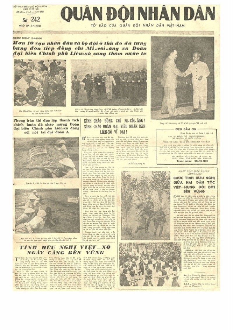Ngày 3-4-1953: Bác Hồ căn dặn Giúp nhân dân nước bạn là tự giúp mình
