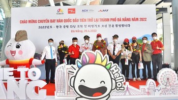 Du khách Hàn Quốc trở lại Đà Nẵng sau 2 năm “đóng băng” Du khách Hàn Quốc trở lại Đà Nẵng sau 2 năm “đóng băng”
