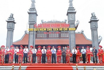 Thủ tướng dự Lễ khánh thành Khu lưu niệm Chủ tịch Hồ Chí Minh tại Thái Bình
