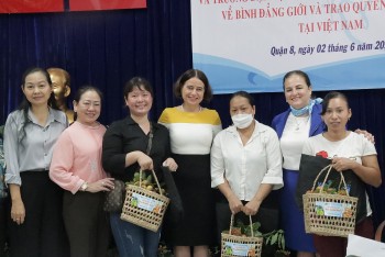 Hỗ trợ phục hồi cho phụ nữ có nguy cơ bị bạo lực tại TP.HCM và Tiền Giang