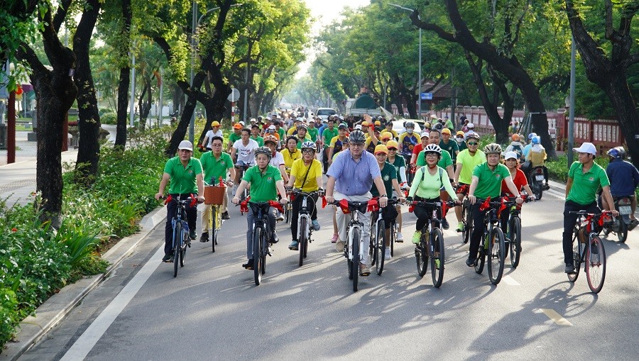 Huế: Đạp xe vì lộ trình xanh