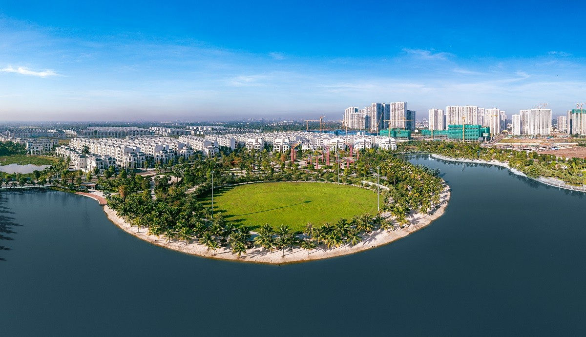 LUMIÈRE Boulevard nằm tại trái tim Đại đô thị Vinhomes Grand Park.