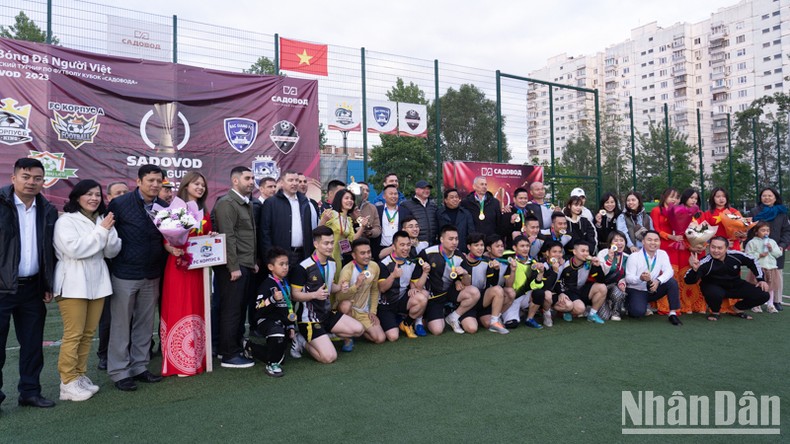 Bóng đá cộng đồng - Niềm tự hào của người Việt tại Nga ảnh 2