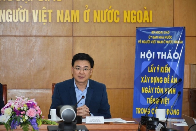 Tôn vinh tiếng Việt ở nước ngoài góp phần tôn vinh bản sắc văn hóa, củng cố đại đoàn kết dân tộc