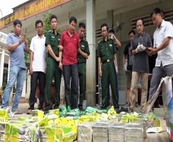 Triệt phá đường dây ma túy hơn 60kg từ Campuchia về Việt Nam