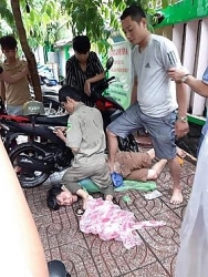 Hai cha con “hiệp sĩ” truy bắt tên trộm xe máy ở Sài Gòn