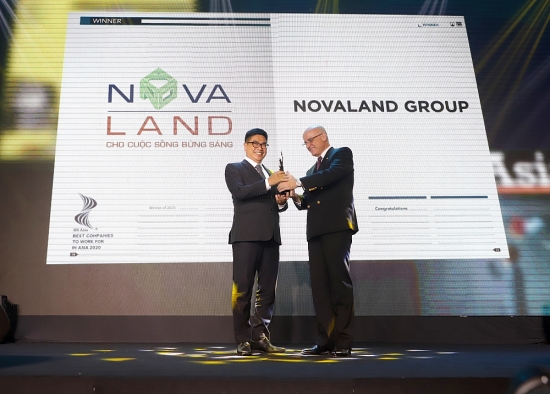 novaland duoc vinh danh tai giai thuong nhung noi lam viec tot nhat chau a nam 2020