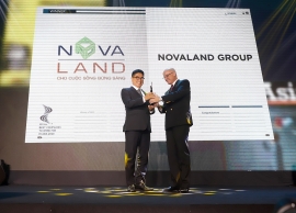 Novaland được vinh danh tại giải thưởng những nơi làm việc tốt nhất Châu Á năm 2020