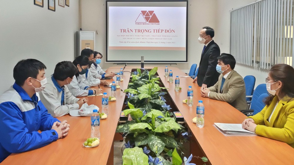 Hội Hữu nghị Việt Nam - Nhật Bản tỉnh Bắc Giang thúc đẩy kết nối, hỗ trợ doanh nghiệp Nhật Bản
