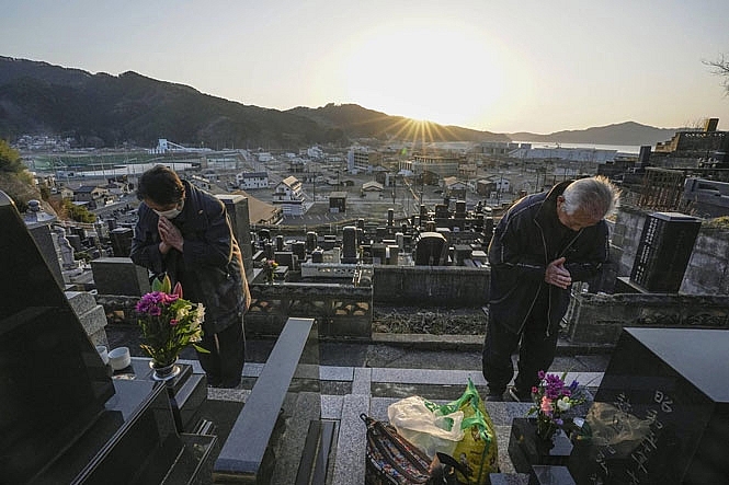 Nhật Bản tưởng niệm các nạn nhân của thảm họa động đất, sóng thần 2011