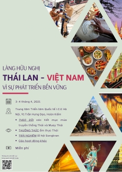 Không gian văn hóa Thái đặc sắc tại chương trình "Làng Hữu nghị Việt Nam - Thái Lan vì sự phát triển bền vững"