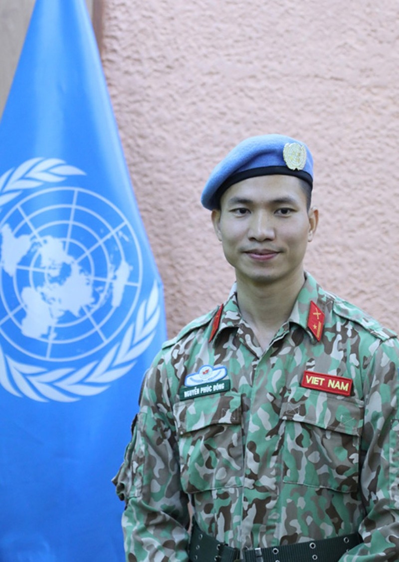 Việt Nam có sĩ quan thứ 3 làm nhiệm vụ gìn giữ hòa bình ở Liên Hiệp Quốc