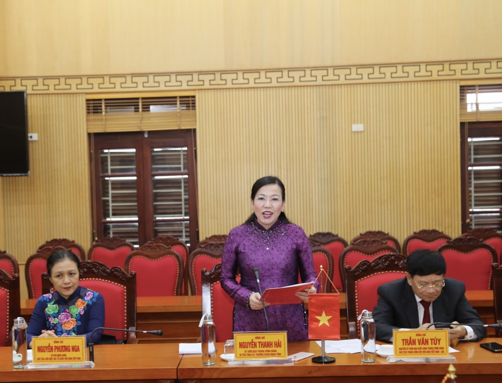 Thái Nguyên (Việt Nam) và Lào mở cơ hội hợp tác nhiều lĩnh vực