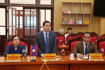 thai nguyen viet nam va lao mo co hoi hop tac nhieu linh vuc