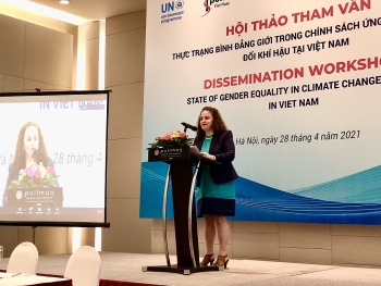 Việt Nam là một trong số ít quốc gia coi bình đẳng giới là một nội dung xuyên suốt trong NDC