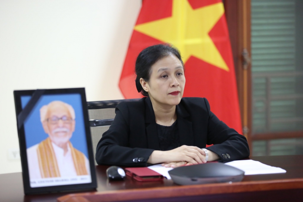 Lễ tưởng niệm ông Geetesh Sharma, Chủ tịch Ủy ban Đoàn kết Ấn - Việt
