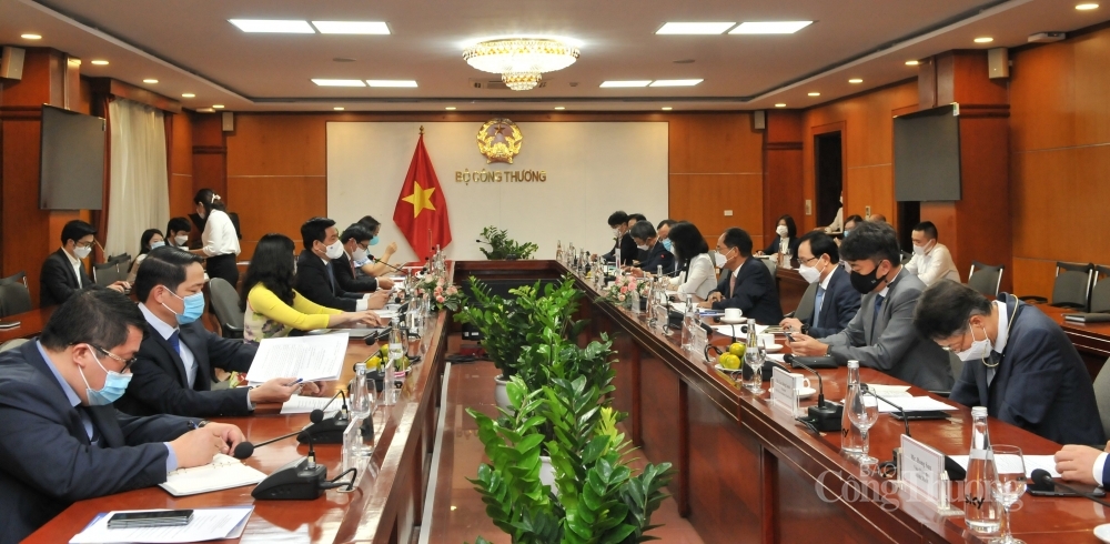 Việt – Hàn: tìm giải pháp tháo gỡ, thúc đẩy hợp tác thương mại, công nghiệp, năng lượng giữa hai nước