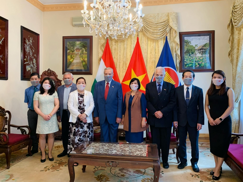 Khẳng định Hội Hữu nghị Hungary - Việt Nam là cầu nối quan trọng của nhân dân hai nước