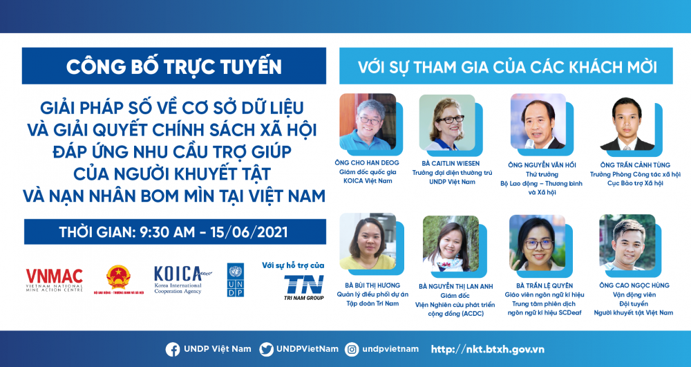 UNDP Việt Nam ra mắt giải pháp số hỗ trợ người khuyết tật và nạn nhân bom mìn