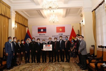 viet nam ho tro khan cap lao hon 2 trieu usd va vat tu y te de chong dich covid 19