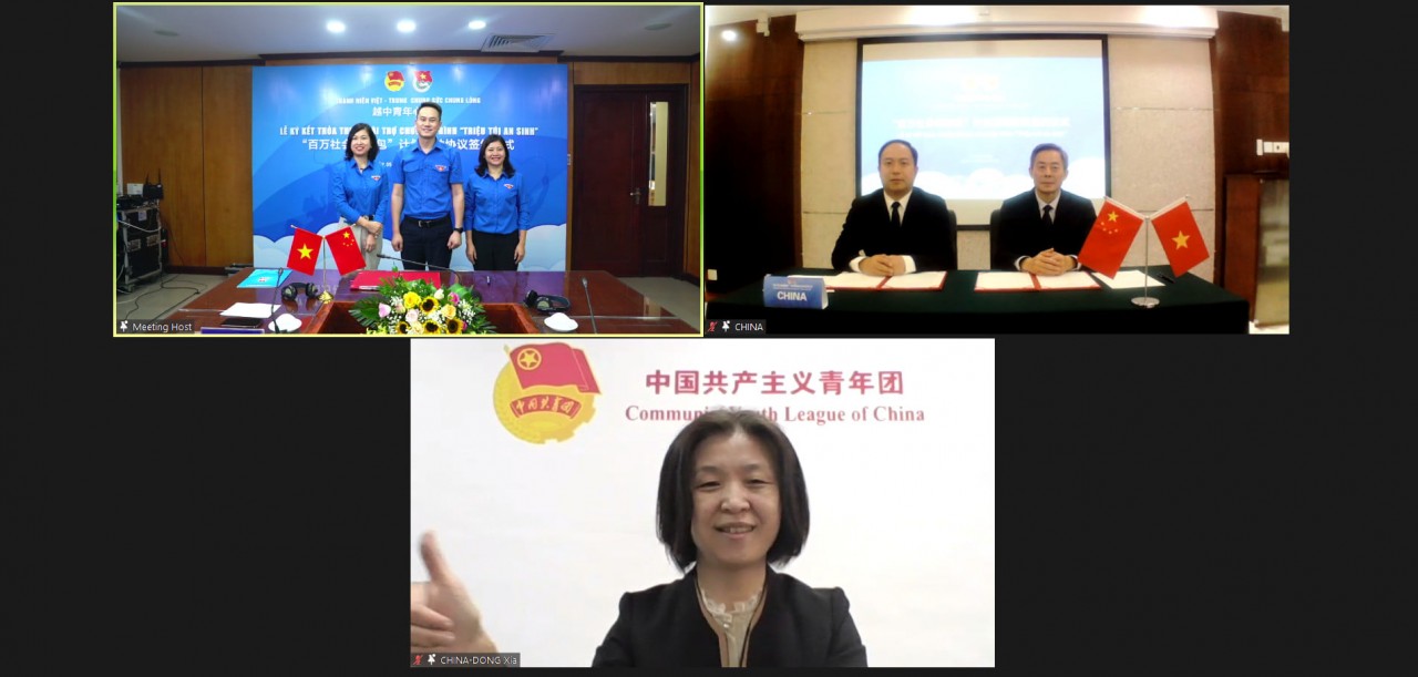 Thanh niên Trung Quốc trao gửi 16.845 túi an sinh tới Việt Nam