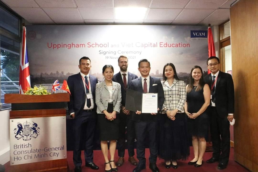 Thành lập trường nội trú nước ngoài đầu tiên của Trường Uppingham (Anh) tại Việt Nam