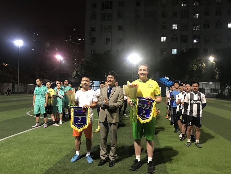 Công ty Hacinco trở thành Quán quân giải “Giao hữu bóng đá Việt Nam – Australia 2020”